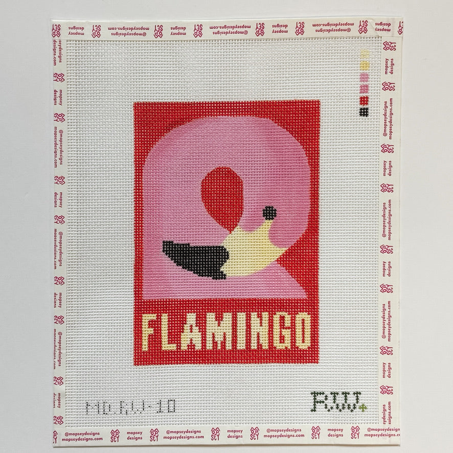 Rachel Westhead Designs: Flamingo Poster