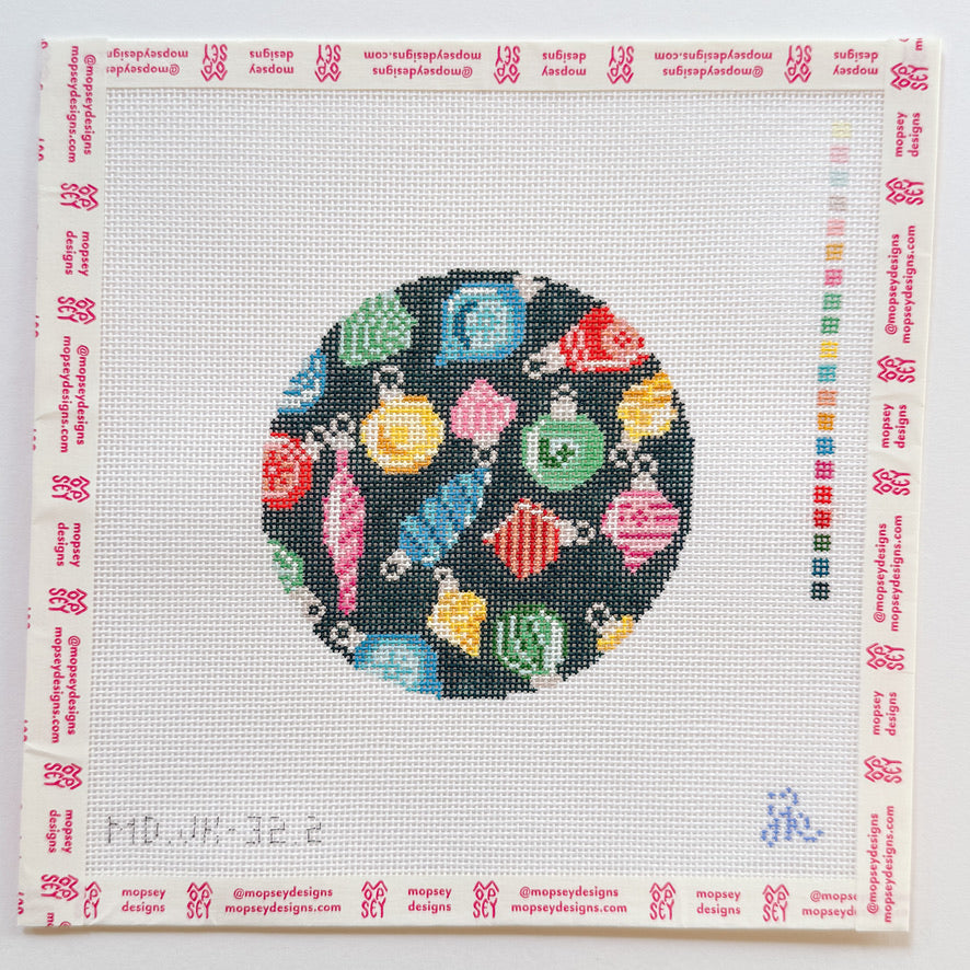 Jenny Koland: Rainbow Baubles Ornament