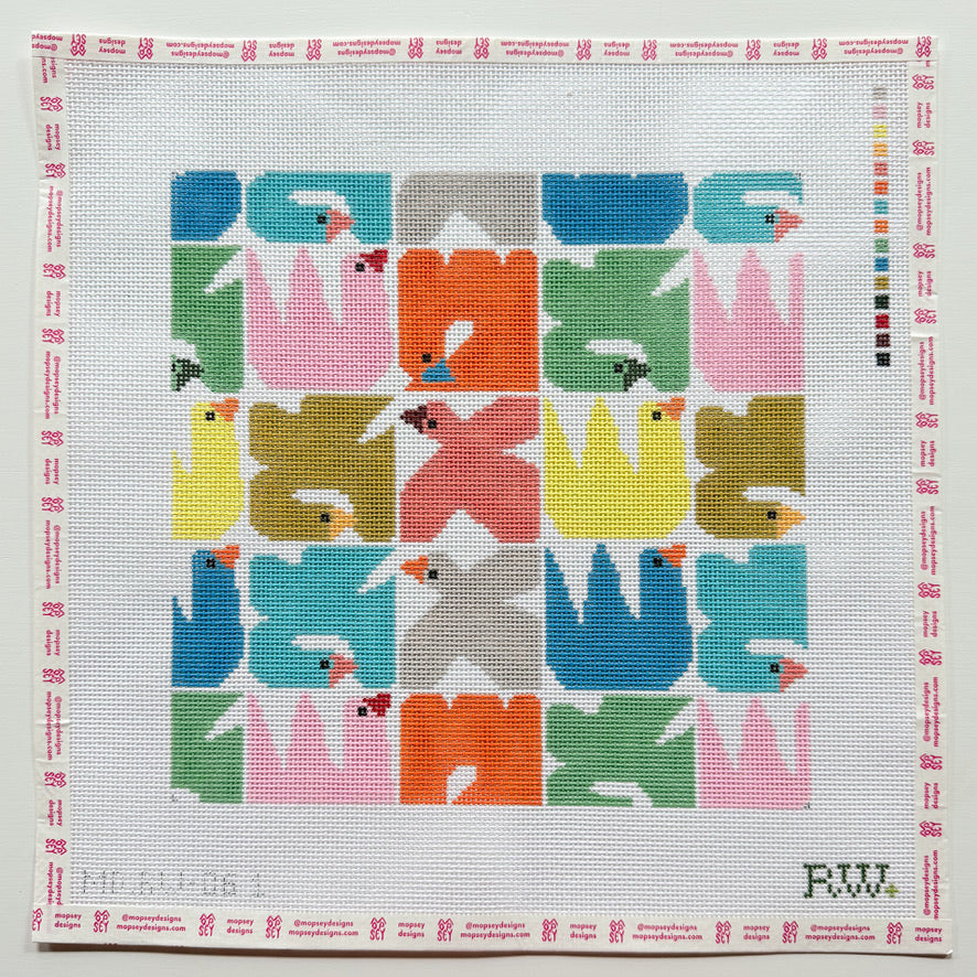 Rachel Westhead Designs: Multi Coloured Birds