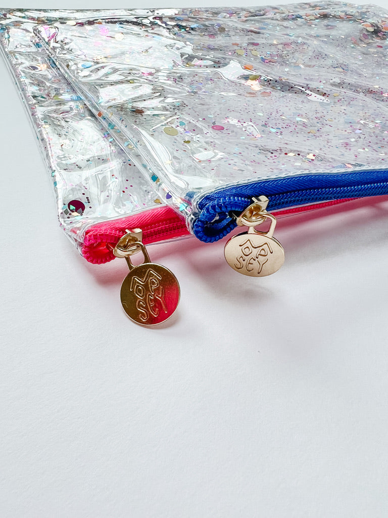 Medium Glitter Project Bag