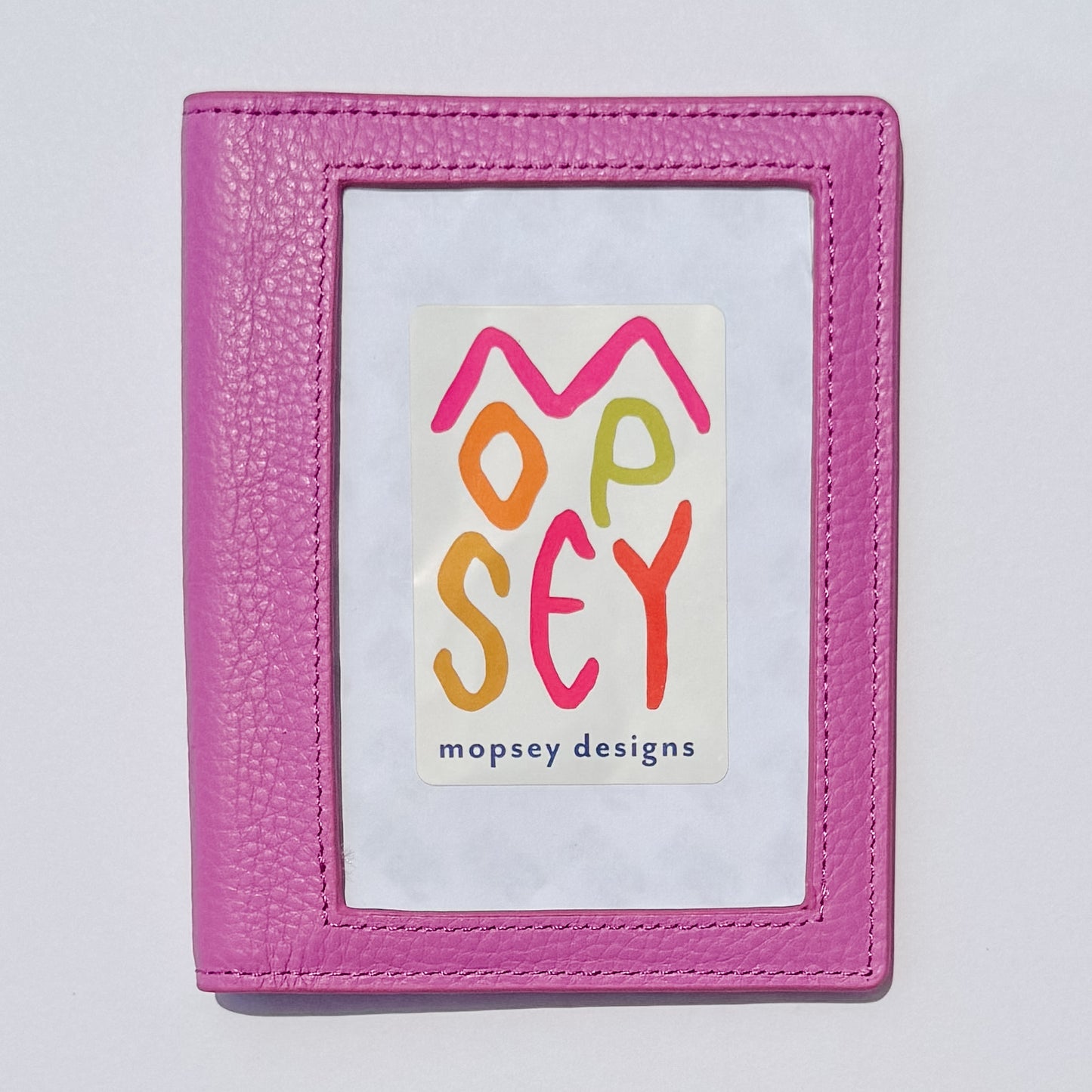 Mopsey Magenta Passport Cover