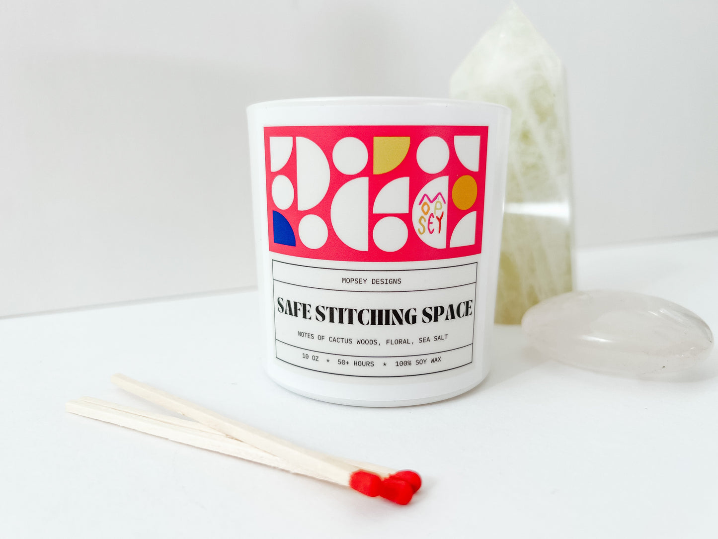 Safe Stitching Space Candle