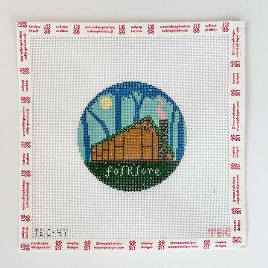 The Book Canvas: Forest Cabin