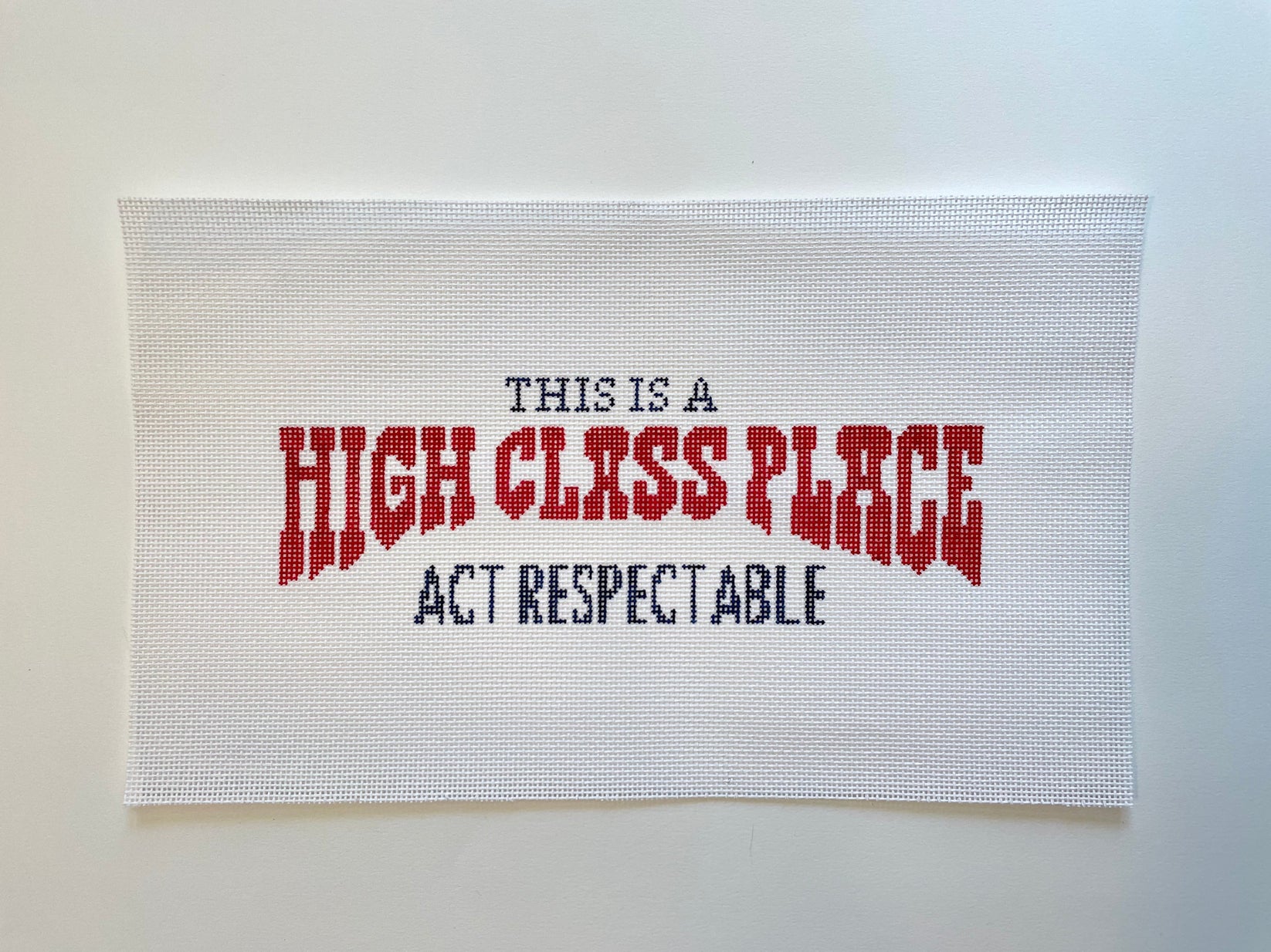 High Class Place Mopsey Designs Needlepoint