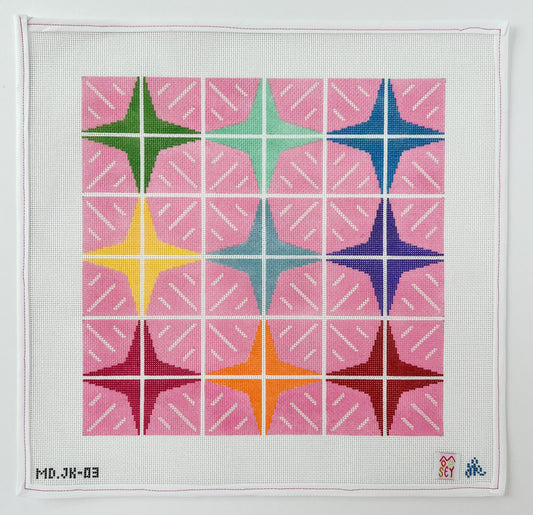 Jenny Koland: Rainbow Star Quilt