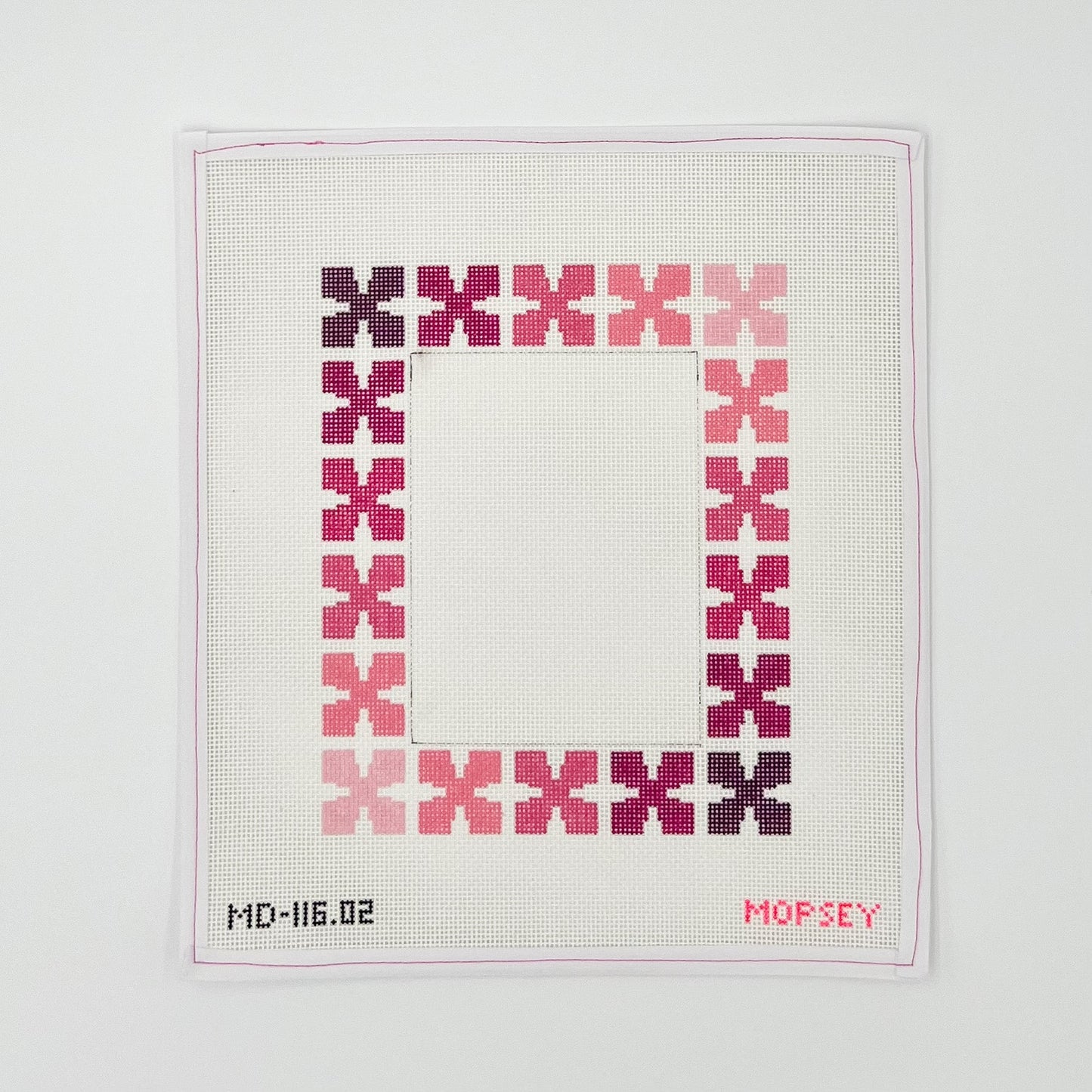 Geo Floral Frame - Pinks