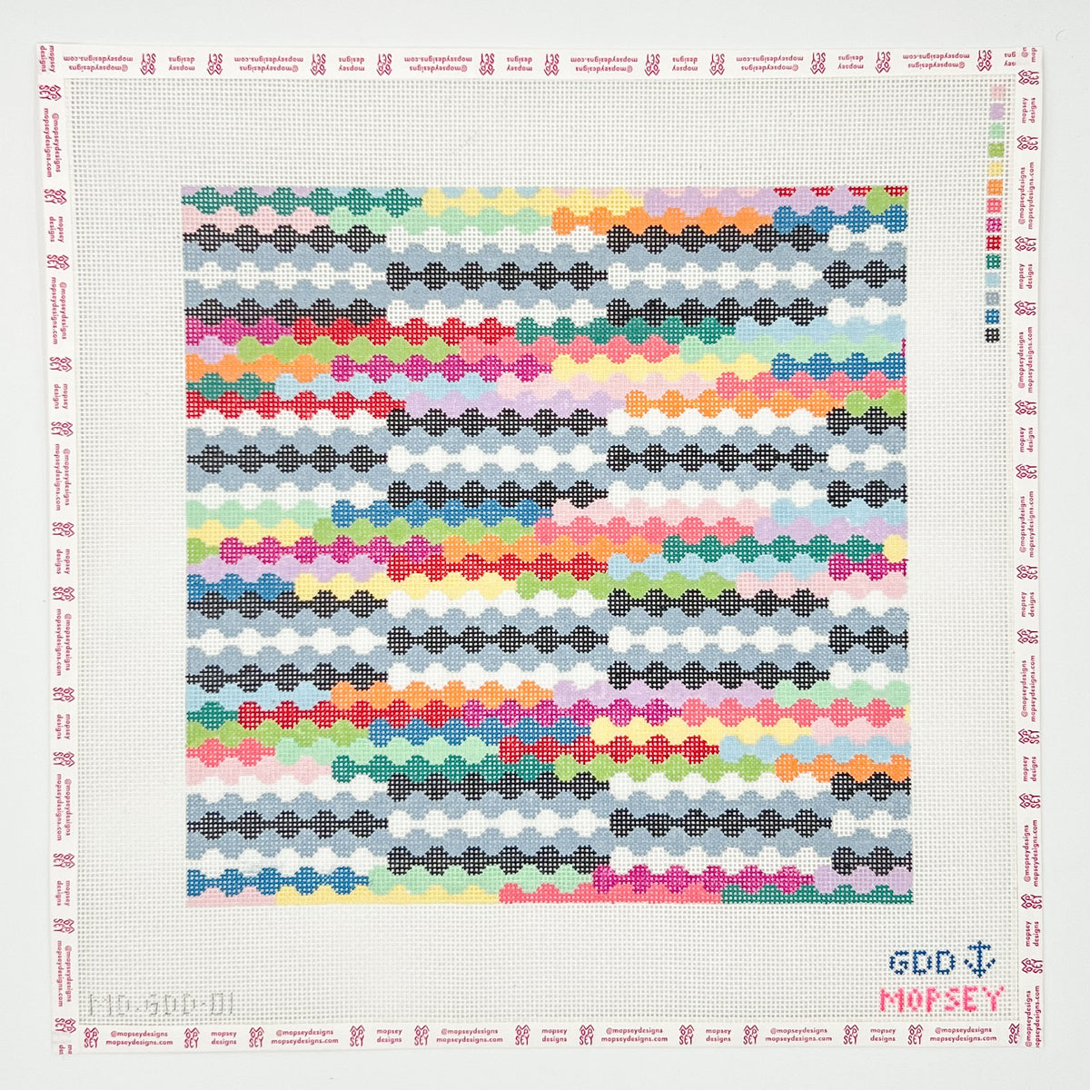 Grandy Deb Designs: Bubble Lines – Mopsey Designs Needlepoint
