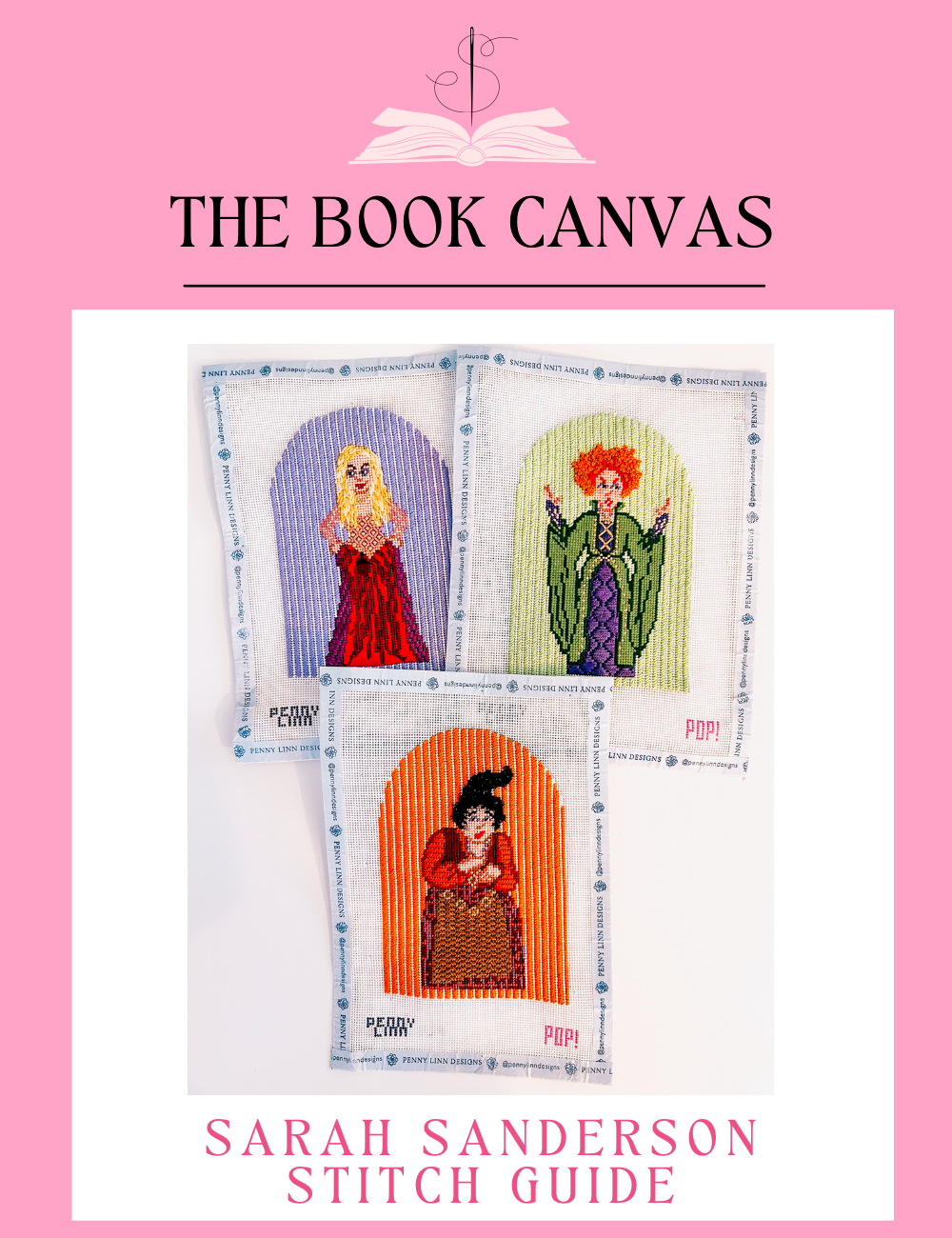 The Book Canvas: Sarah Sanderson Stitch Guide