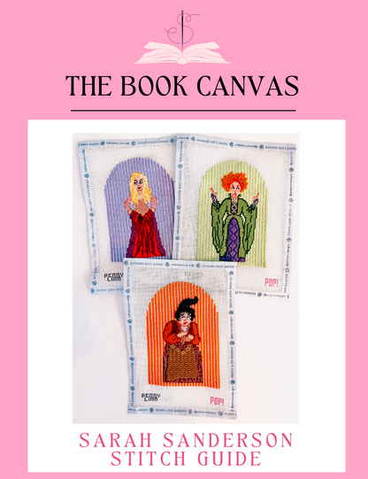 The Book Canvas: Sarah Sanderson Stitch Guide