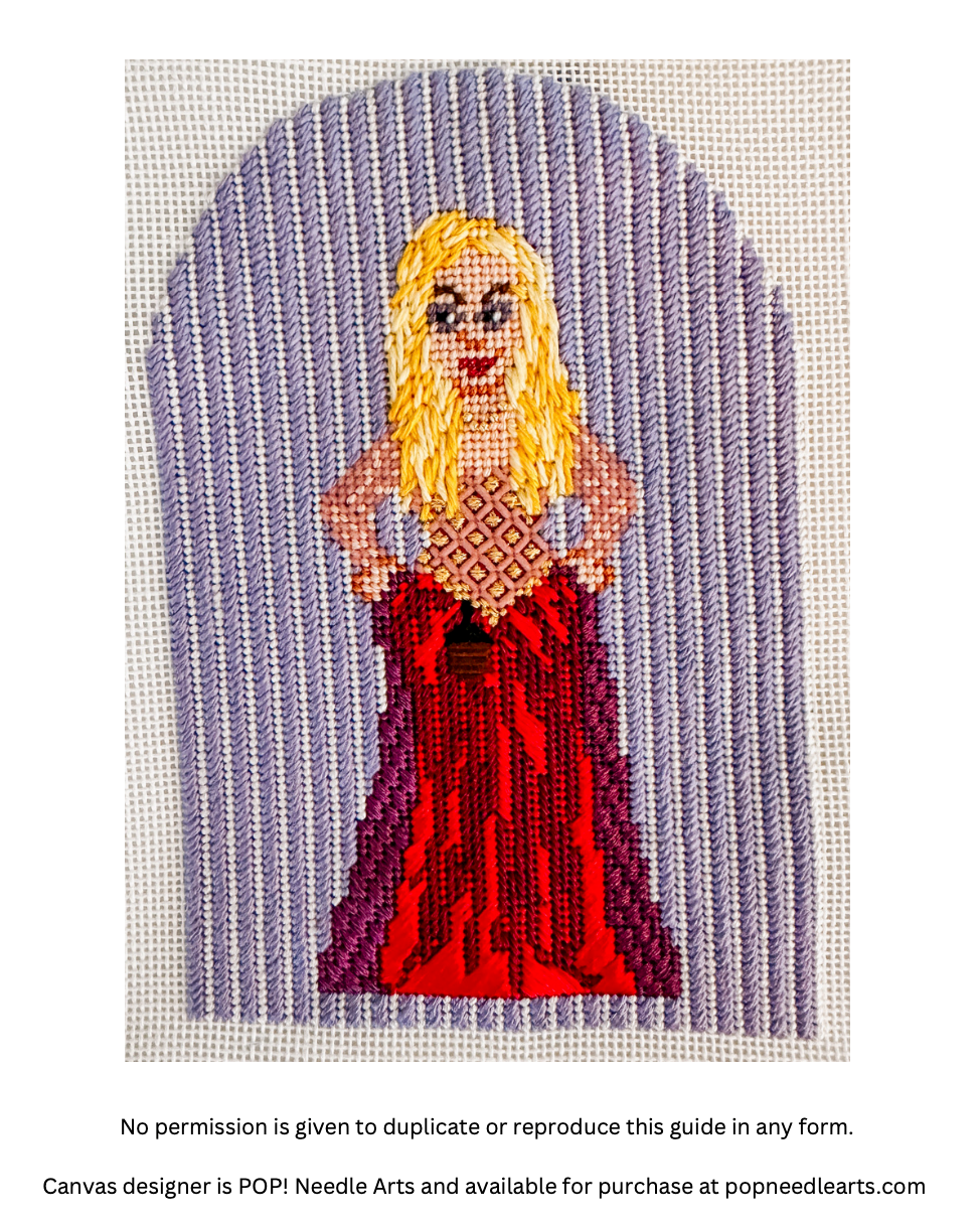 The Book Canvas: Sarah Sanderson Stitch Guide
